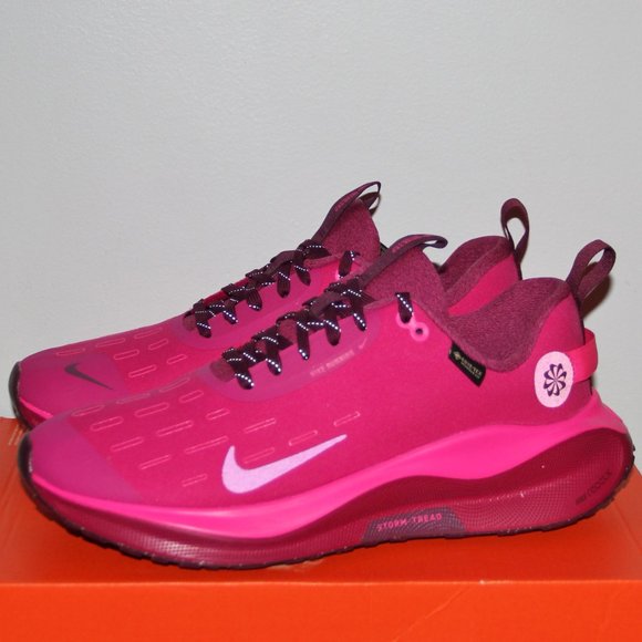 Nike ReactX Infinity Run 4 Gore-Tex Running Shoes Women 7.5 Fierce Pink - Picture 2 of 8